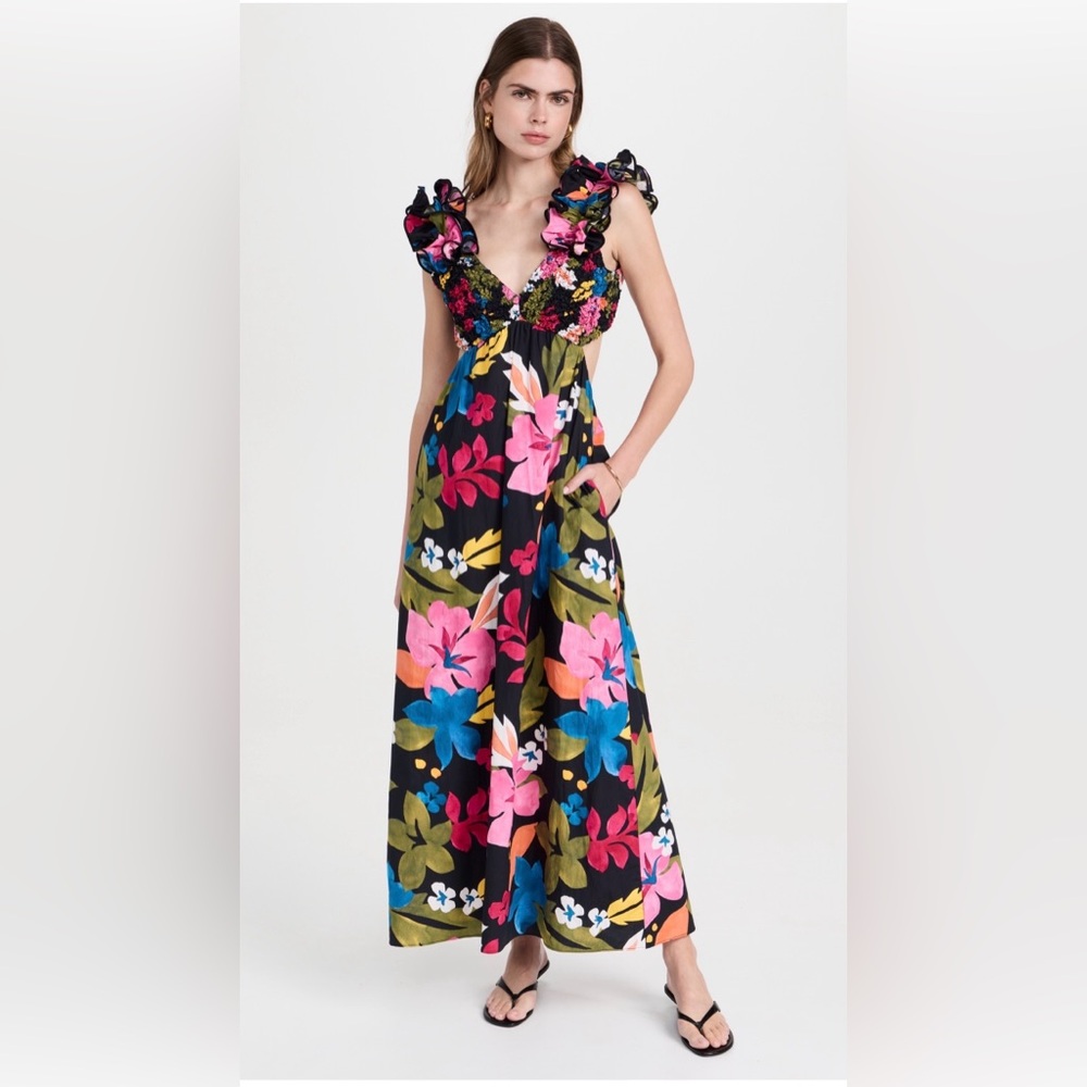 Saylor Zaira Midi Dress (size M)